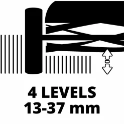 EINHELL - Tondeuse à main gc-hm 300 - surfaces jusqu’à 150 m² - largeur de coupe 300 mm