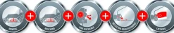 EINHELL - Tondeuse thermique gc-pm 56/2 s hw - 56 cm - 5 en 1 - 173 cc