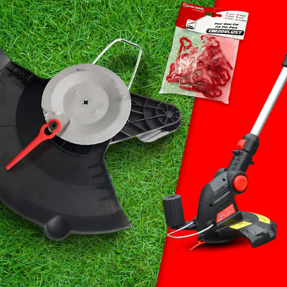 ELEM GARDEN TECHNIC - Lot de 20 lames pour coupe bordures