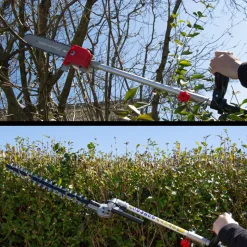 ELEM GARDEN TECHNIC - Scie à ébrancher - taille haies sur perche 1010w