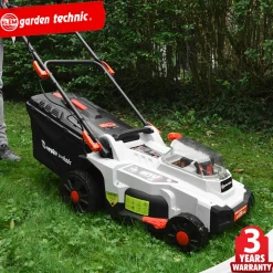 ELEM GARDEN TECHNIC - Tondeuse rechargeable 40v (2x20v) 37cm - batteries et chargeur fournis - elem ga