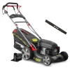 ELEM GARDEN TECHNIC - Tondeuse thermique autotractée 144.3cc - 46cm livrée avec 2 lames + mulching - g