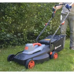 ELEM TECHNIC - Tondeuse a gazon électrique - - 40cm - 1800w - bac de ramassage 40l