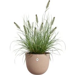 ELHO - Pot Sereh rond, coloris argile froide - D.29,5xH.25,3cm