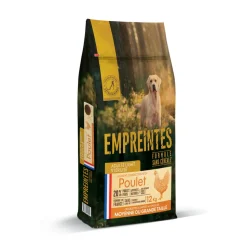 EMPREINTES - Croquettes Chien stérilisé grande taille au poulet sans céréales 12kg