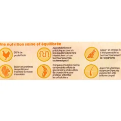 EMPREINTES - Croquettes Chien stérilisé grande taille au poulet sans céréales 12kg
