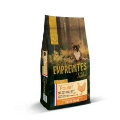 EMPREINTES - Croquettes pour chiot de petite taille au poulet sans céréales 3kg