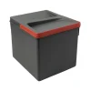 EMUCA - Bacs de tri pour tiroir de cuisine recycle 1 bac de 12 litres
