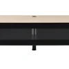 Erard meuble tv pour écran 40 à 75 + trappe + qi + chargeur 4 usb - 037601
