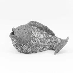 ESOTEC - Esotec gargouille avec pompe solaire poisson | figure de bassin figure de jardin h=22cm 101665