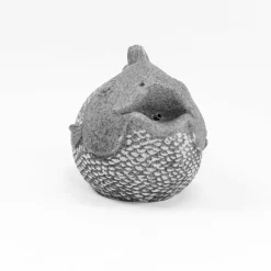 ESOTEC - Esotec gargouille avec pompe solaire poisson | figure de bassin figure de jardin h=22cm 101665