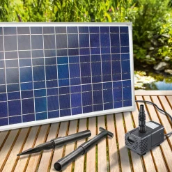 ESOTEC - Esotec solar cours d'eau pour étang de jardin set complet 25/1600 fontaine solaire 101018