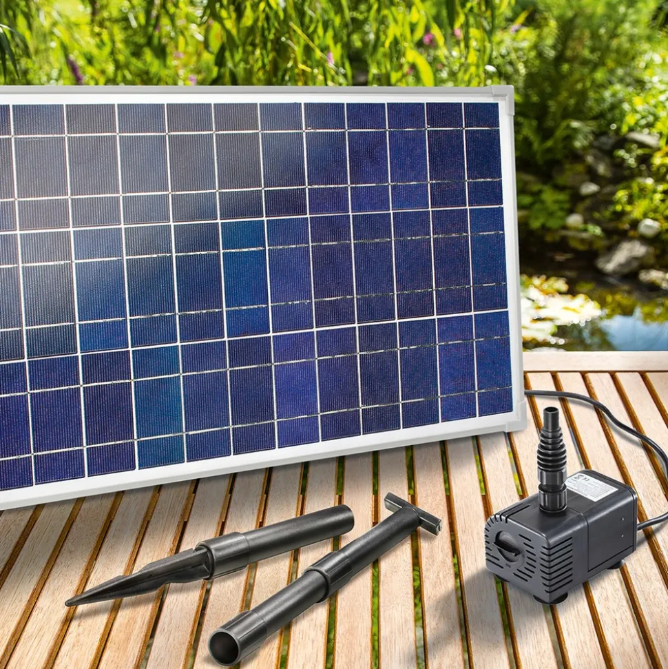 ESOTEC - Esotec solar cours d'eau pour étang de jardin set complet 25/1600 fontaine solaire 101018