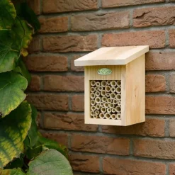 ESSCHERT DESIGN - Abri abeilles bois naturel