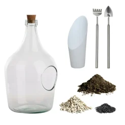 ESSCHERT DESIGN - Kit complet terrarium diy faire soi-même
