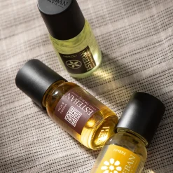 ESTEBAN - Trio de concentrés de parfum Teck et tonka, Ambre, Néroli – 15 ml