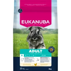 EUKANUBA - Croquettes au poulet, pour petit chien adulte - 3kg