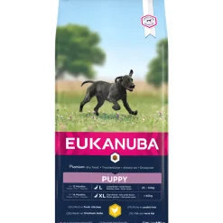 EUKANUBA - Croquettes au poulet, pour chiot de grande taille - 12kg