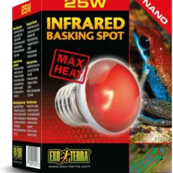 EXO TERRA - Lampe pour terrarium - exo terra - basking spot nano 25w - blanc - eclairage - reptile