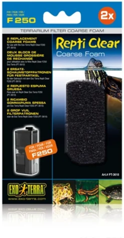 EXO TERRA - Mousse large filtre repticlair 250
