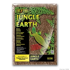 EXO TERRA - Substrat naturel jungle earth terrariums 8.8l