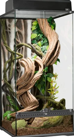 EXO TERRA - Terrarium s/haut, 120l, 45x45x60cm