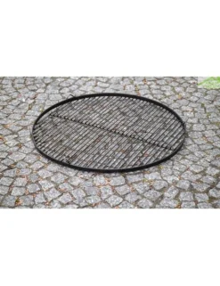 FARM COOK - Grille ronde à suspendre pour brasero en acier