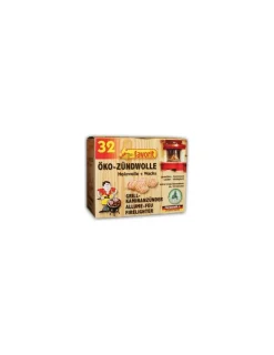 FAVORIT - Allume feu en laine de bois - lot de 32