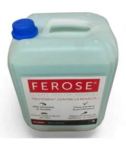 FEROSE - Traitement curatif anti rouille convertisseur de rouille ferose - bidon 10 litres