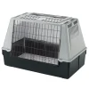 FERPLAST - Panier de transport Atlas Car 100 : gris plastique