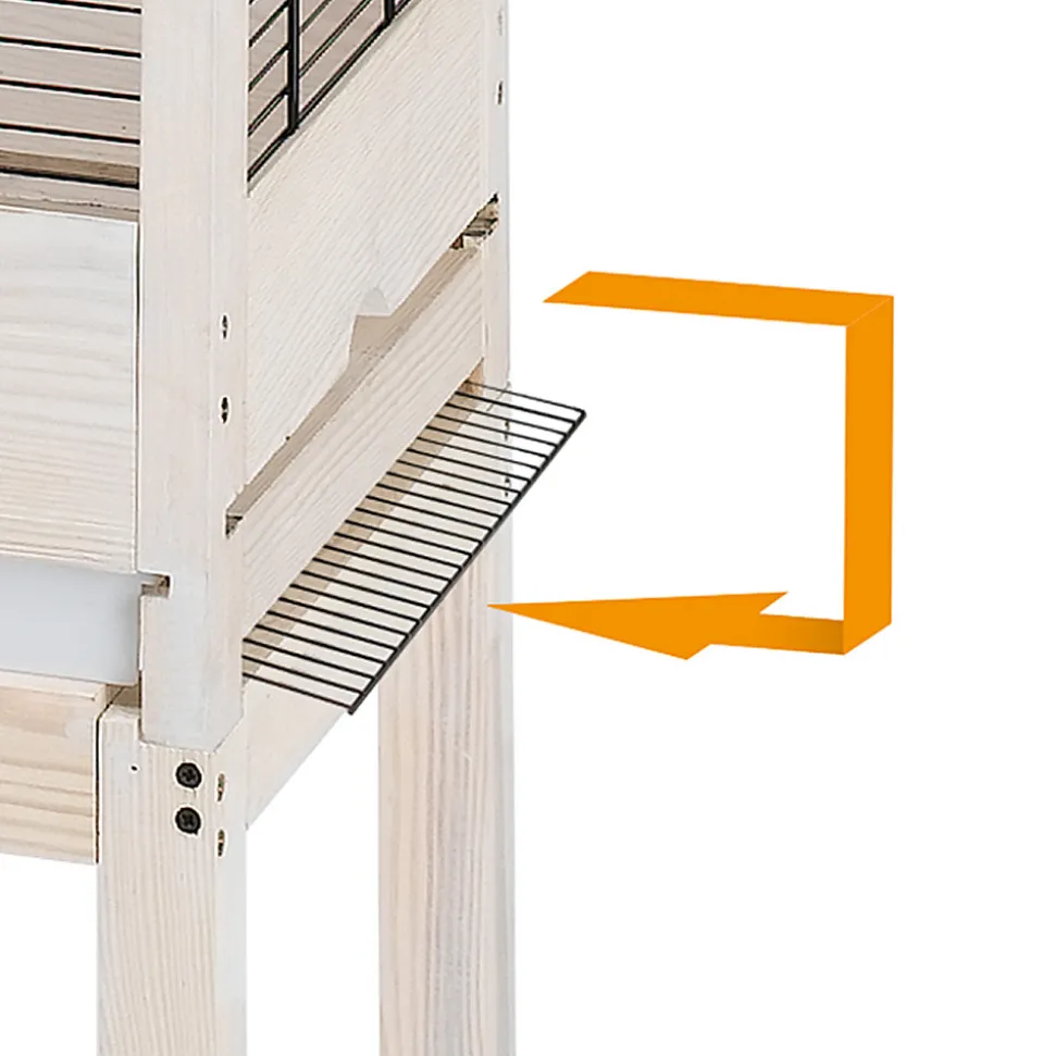 FERPLAST - Porte-cage à oiseaux pour giulietta 6 81 x 41 x 70cm 90106000