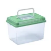 Ferplast aquarium en plastique pour poissons geo medium bac 2,5 l conteneur pour petits animaux, aquarium, terrarium, insectes,
