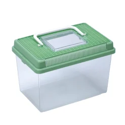 Ferplast aquarium en plastique pour poissons geo medium bac 2,5 l conteneur pour petits animaux, aquarium, terrarium, insectes,