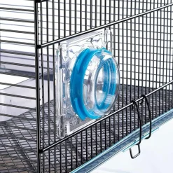 Ferplast cage pour hamsters favola, maisonnette pour petits rongeurs, plastique robuste et métal, 2 étages, accessoires inclus