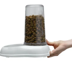 Ferplast distributeur d'eau ou nourriture pour chats et chiens azimut 1500 dispenser pour animaux 1,5 litres mangeoire pour
