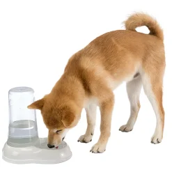 Ferplast distributeur d'eau ou nourriture pour chats et chiens azimut 1500 dispenser pour animaux 1,5 litres mangeoire pour