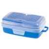 Ferplast pet ristò jeu de gamelles voyage chiens fermeture hermétique porte nourriture eau