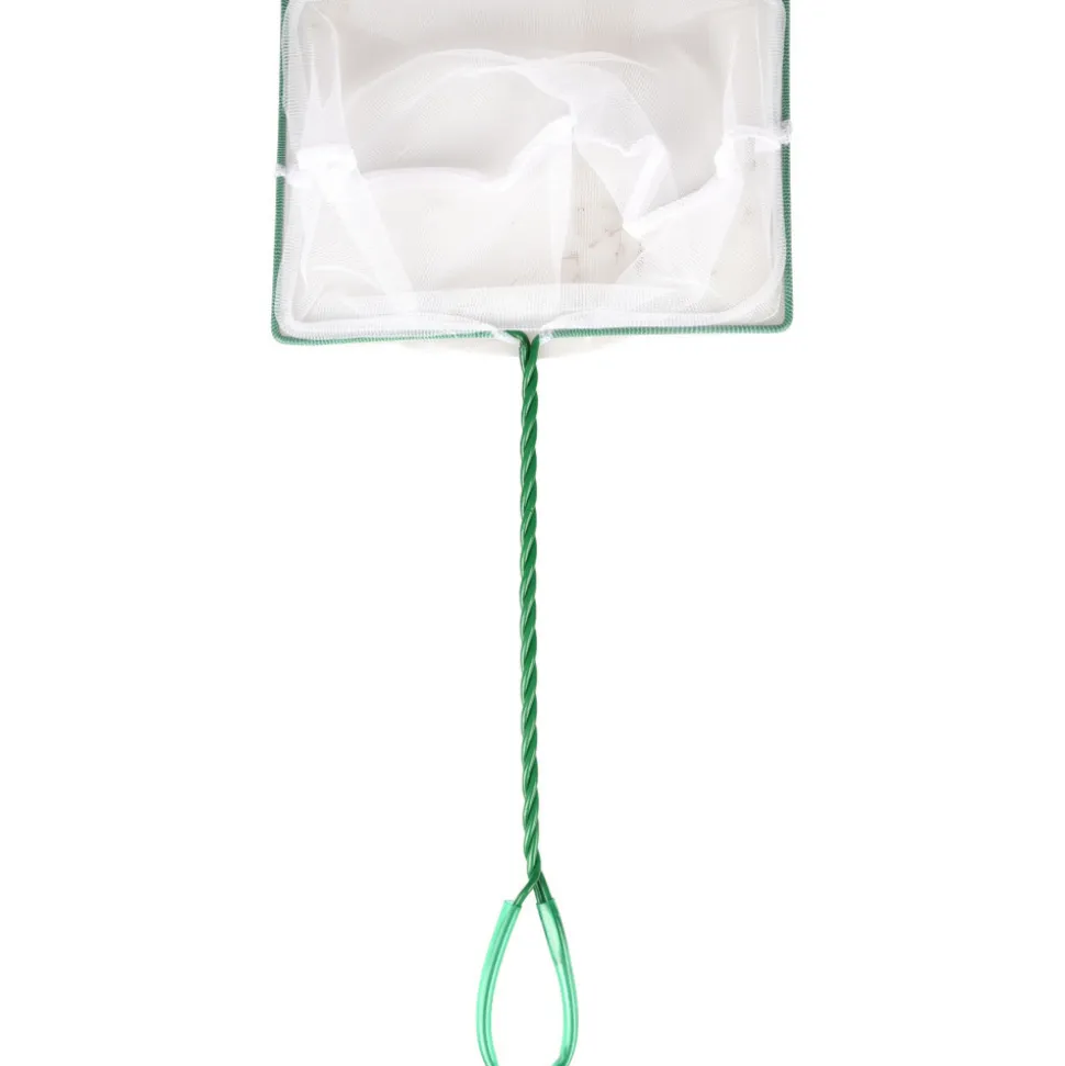 FLAMINGO - Epuisette xl 20 cm x 14 cm x 46 cm filet fin aquarium
