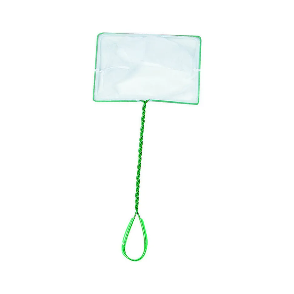 FLAMINGO - Epuisette xl 20 cm x 14 cm x 46 cm filet fin aquarium