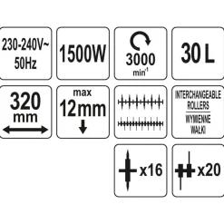 FLO - Scarificateur électrique 1500 w