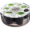 FLOREX - Plateau 6 herbes aromatiques noir mat