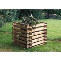 FOREST STYLE - Composteur d'extérieur en bois Mezzito 700 litres