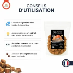 FRANCE CROQUETTES - Bouchées au saumon 300g - france croquettes
