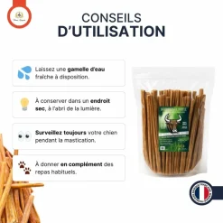 FRANCE CROQUETTES - Bâtonnets de buffle (chiot et senior) - 300gr - france croquettes