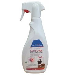 FRANCODEX - Ecto choc antiparasitaires duo 750 ml pour volailles et poulaillers