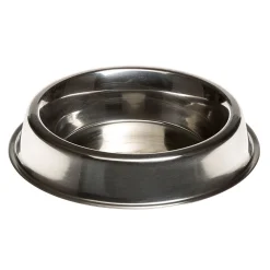 Gamelle en acier inoxydable relevé antidérapant chiens chats ferplast supernova