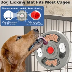 Gamelle slow food bleue pour chien - mcboson - gamelles compatibles avec les cages pour chiens