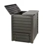 GARANTIA - Composteur d'extérieur gris en polypropylène 600l
