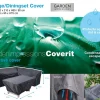 GARDEN IMPRESSIONS - Housse coverit salon de jardin - 270 x 210xh85/90 et 165x95xh70 - garden impressions