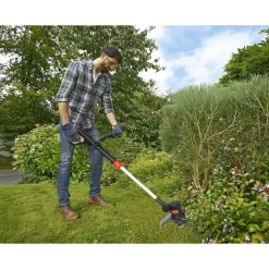 GARDEN TECHNIC - Coupe-bordures électrique - garden technic cbe3525t-22 - 380w - larg. De coupe 25cm - fonction dresse-bordure - 8 positions
